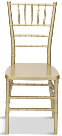 Gold Chiavari Chair Cover