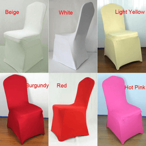 Different Types Of Wedding Chair Covers And Sashes