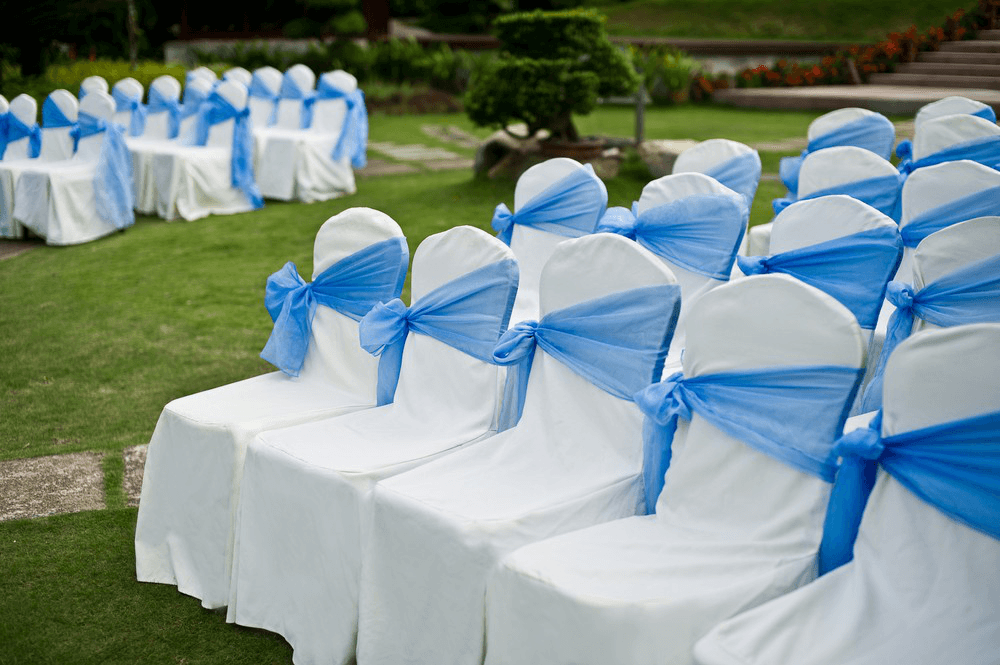 The most creative ways to use Organza Chair Sashes - Simply Elegant Chair Covers