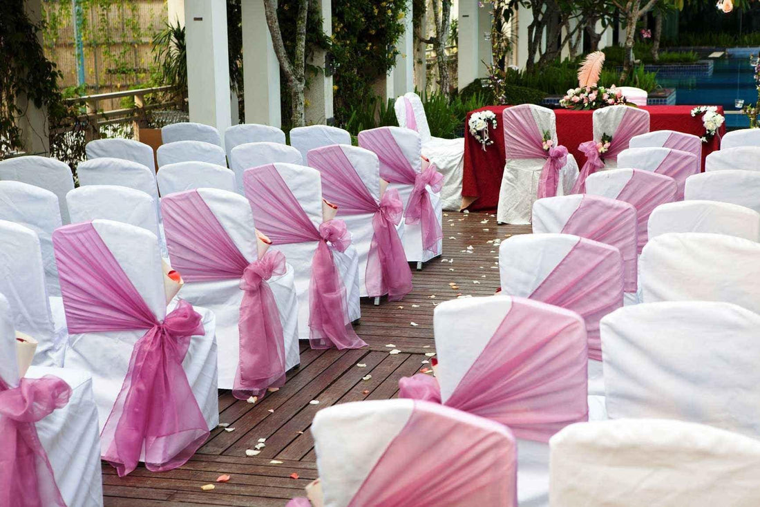How to Pair Chair Covers Wholesale with Satin Sash for Special Events? - Simply Elegant Chair Covers