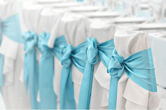 Organza Sashes- The Nifty Styles to try now! - Simply Elegant Chair Covers