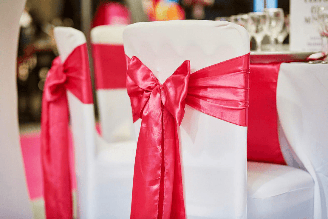 How To Find a Reliable Company For Renting Chair Sashes For An Event - Simply Elegant Chair Covers