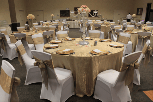 Wedding Tips: Helpful Guide To Picking The Best Chair Covers, Table Linens, And Table Overlays Color - Simply Elegant Chair Covers