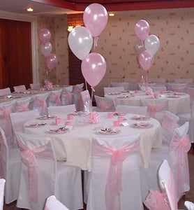 Rent Pink Folding Chair Covers! (Pretty Slipcovers Ship Nationwide)