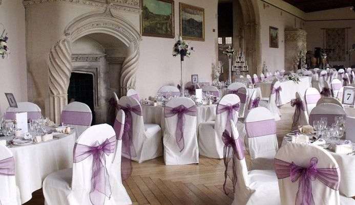 Make Your Event More Trendy With Organza Chair Sashes