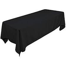 72x120 black polyester