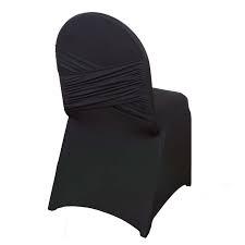 Black Premium Madrid Chair Cover - Rent - Simply Elegant Chair Covers