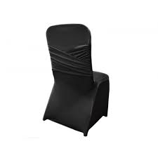 Black Premium Madrid Chair Cover - Rent