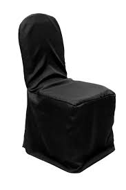 black banquet chair cover