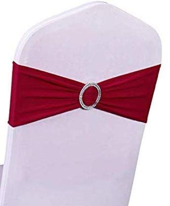 Burgundy Spandex Band - Simply Elegant Chair Covers