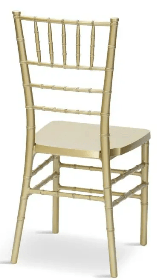 Gold Chiavari Chair Cover - Simply Elegant Chair Covers