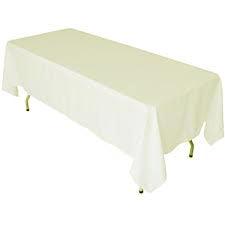 60x102 ivory polyester