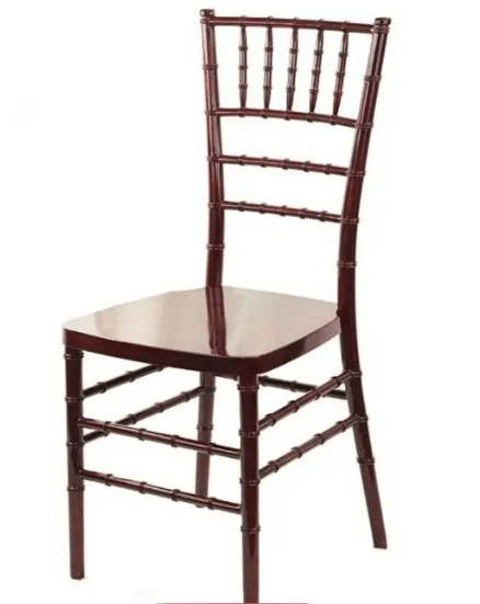 Mahogony Chiavari Chair - Simply Elegant Chair Covers