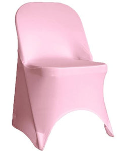 Pink Spandex Folding Chair Cover - Rent