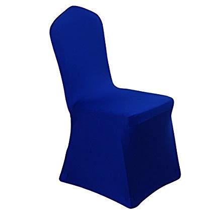 Spandex Banquet Chair Cover - Royal Blue- CV Linens