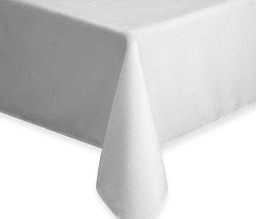 White Square Polyester - Simply Elegant Chair Covers