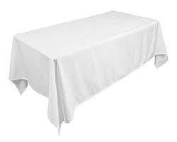 90x132 white polyester