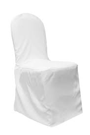 white banquet chair cover