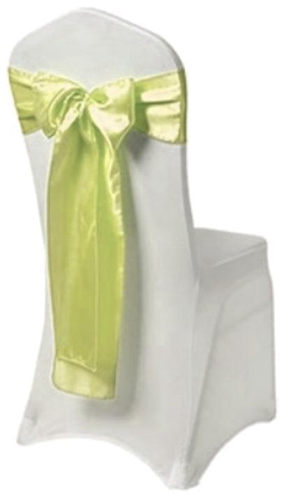 Yellow Satin Sash - Simply Elegant Chair Covers