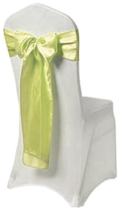 Yellow Satin Sash